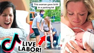 LIVE Birth Pregnancy TikTok Compilation you MUST WATCH Home Birth & PREGNANCY Tik Tok!