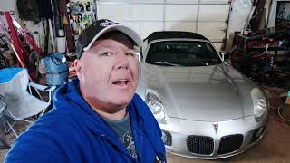 How to replace Pontiac Solstice front brakes and rotors (Saturn Sky as well)