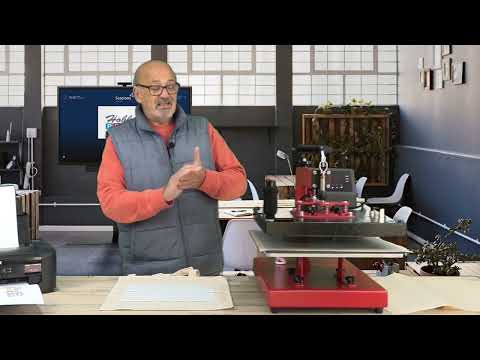 Video thumbnail: Trying Out Sublimation Printing On A Cotton Tote Bag.