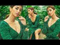 Pooja Hedge In Green Glamorous Wear