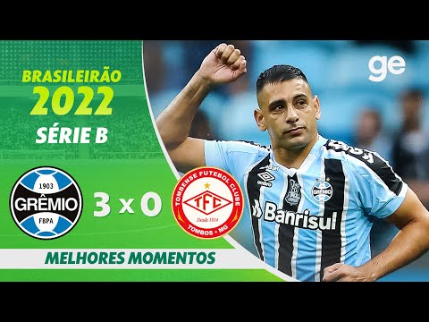 Gols e lances de Grêmio x Tombense