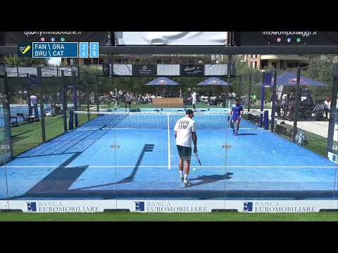 FANTI\GRAZIOTTI VS BRUSA\CATTANEO - SEMIFINALE 4' TAPPA TOUR DI ROMA - CIRCOLO PADEL PARK
