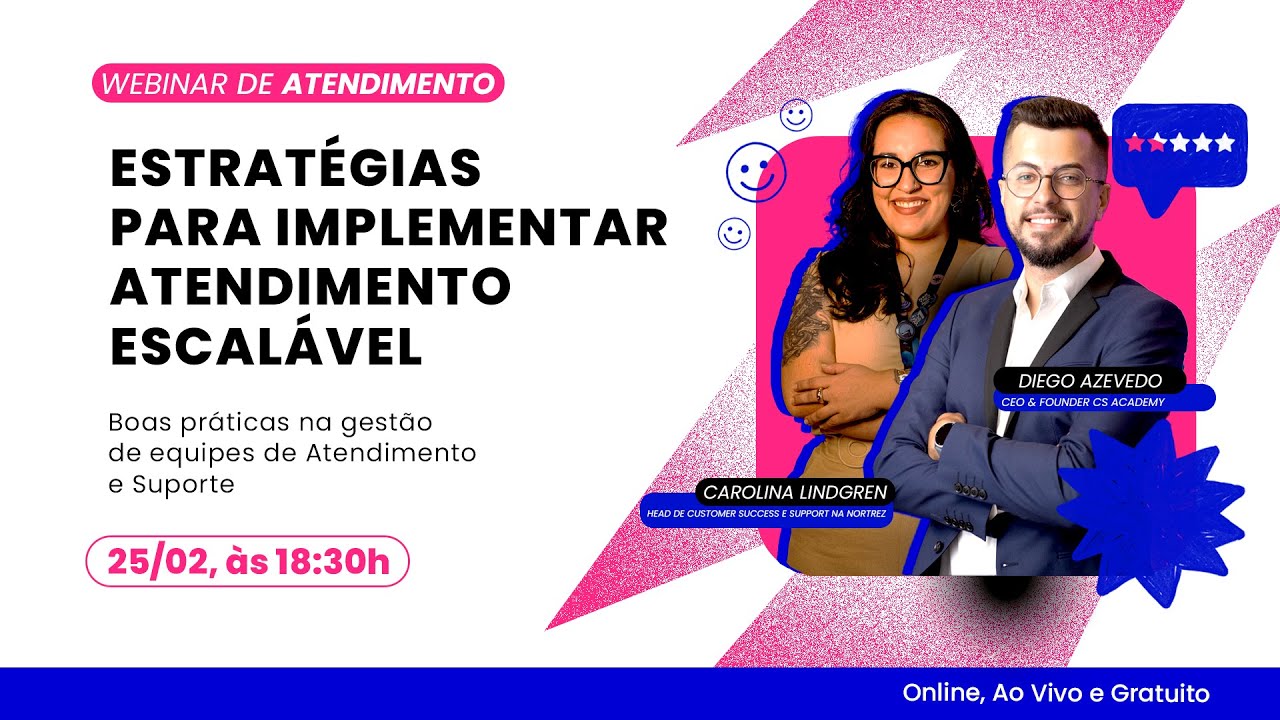 Webinar Estratégias para implementar atendimento escalável