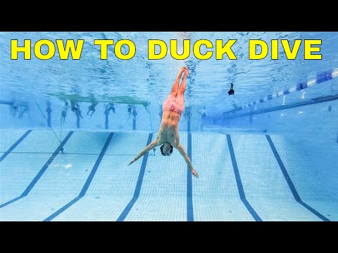 HOW TO DIVE DOWN UNDERWATER - DUCK DIVE