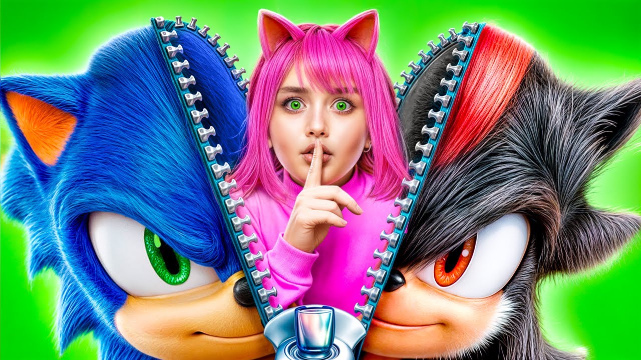 Sonic The Hedgehog 3! Shadow Raptou Amy Rose!