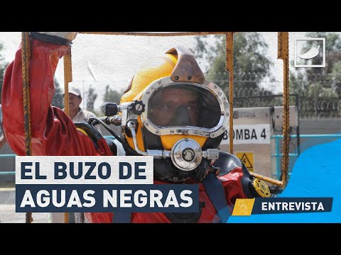 El buzo de aguas negras: el hombre que salva a la CDMX de inundarse 💩