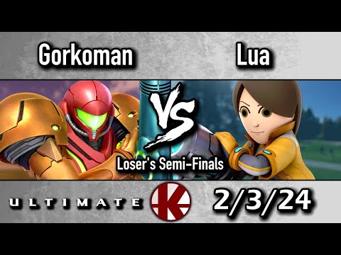 Gorkoman (Samus/Joker) vs. Lua (Mii Gunner) - Loser's Semi-Finals
