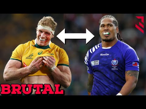 Rugby most violent match - Samoa vs Australia 2011