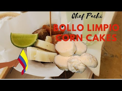 How To Make Colombian Bollo Limpio | White Corn Cakes | Colombian Bollo Limpio Recipe