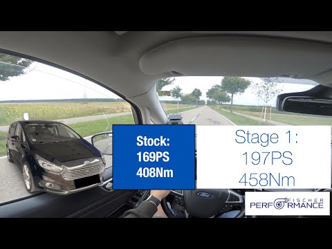 Ford S-Max (2016) Acceleration Stage 1 / 0-100 / 100-200