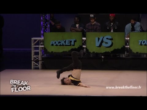 Break The Floor 2015 | powermove qualifiers Pocket VS Tommy