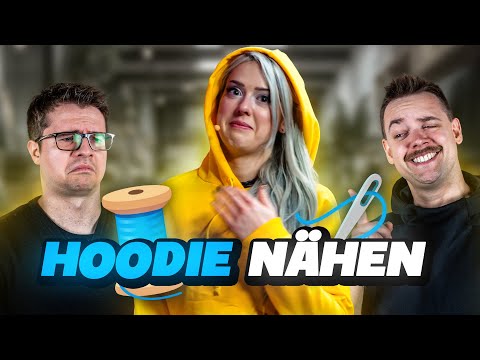 Video Thumbnail: HOODIE Nähen vs. COSPLAY Pro! 🔥 - CHALLENGE!