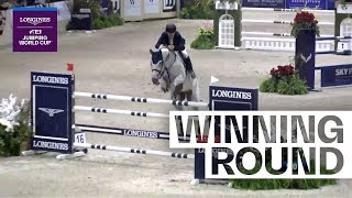 Karl Cooks ride to success  Longines FEI Jumping W