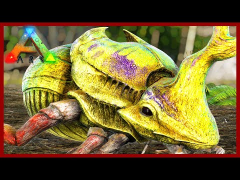 Dung Beetle Taming - Greenhouse - Devourer Artifact - The Island Map - Ark Survival Evolved Ep 31