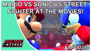 Mario vs Sonic vs Street Fighter - at the movies! (AA Pod 350)