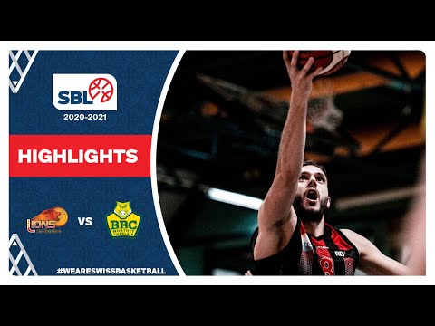 SBL 20/21 Highlights - Lions de Genève vs. BBC Monthey-Chablais