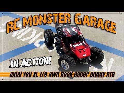 Torquin' & Jupmin" the Axial Yeti XL 1/8 4wd Rock Racer