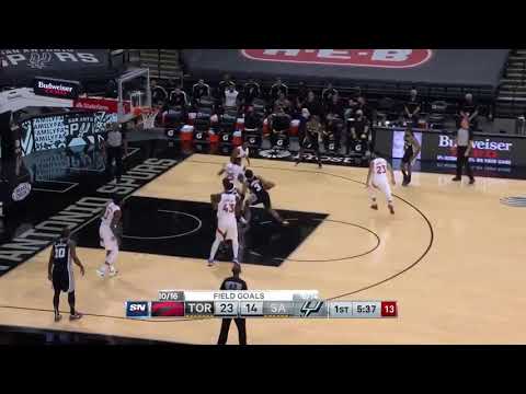 Chris Boucher Makes 7 Blocks in a Game vs Spurs