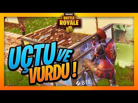 UÇTU VE VURDUUUU - FORTNITE BATTLE ROYALE - (SOLO OYNAYIŞ)