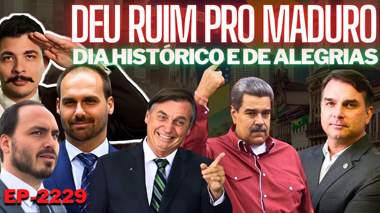 Oficial: Deu RUIM Pro MADURO + Dia Histórico: Freio de Arrumação, UNIÃO e o PROJETO Bolsonaro.