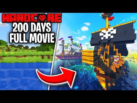 I Survived 200 Days on Modded Hardcore Minecraft And This Is What Happened - Skyes