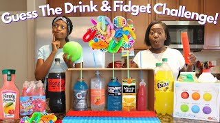 Guess The Fidget Toy And Drinks Challenge!