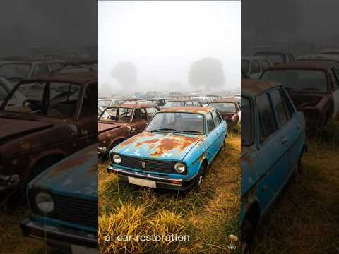 Thumbnail for ASMR car restoration Sipani Dolphin (1982) car #carrestoration #asmrcarrestoration #abandonedcar by Sipani