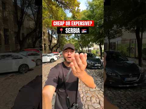 How CHEAP or EXPENSIVE is Belgrade, Serbia? 🇷🇸💰 #shorts #travel