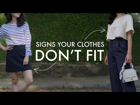 How To Tell If Your Clothes Don't Fit