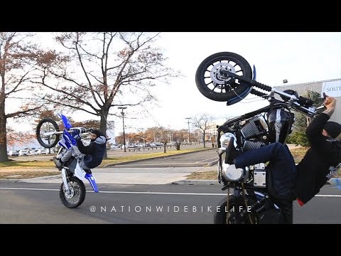 New Haven Connecticut Bikelife Raw Footage (Thanksgiving Rideout)
