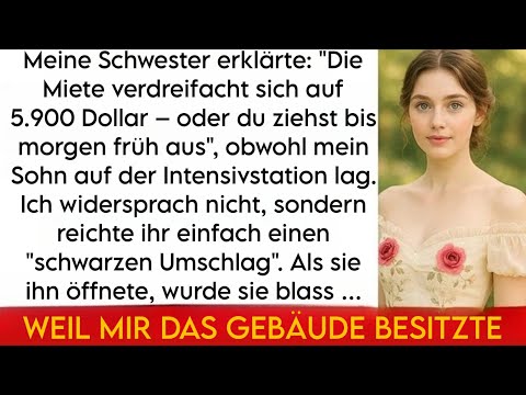 My sister demanded three times more rent – ​​I stayed calm. Then she looked pale.
