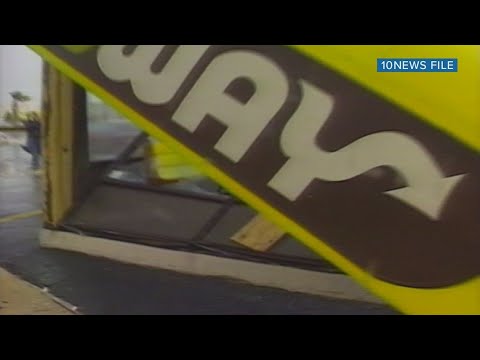 Wind gusts from 'Storm of the Century' smashes windows worsens high tide | 10News WTSP