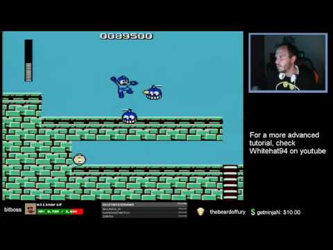 Mega Man tutorial "beginners" route (speedrun)