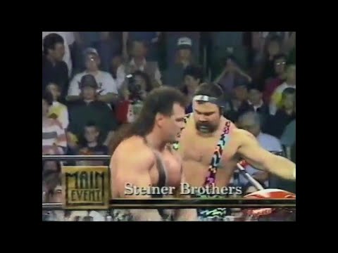 Steiner Brothers vs Nasty Boys   Main Event March 24th, 1996