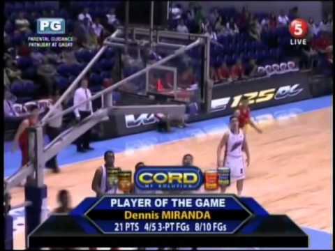 Barako Bull vs Alaska [BPG Denok Miranda | November 19, 2014]