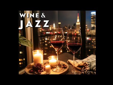 Romantic Wine Night Jazz 🍷 Relax Jazz Music For Romantic Dinner