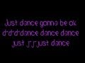 Lady Gaga Just Dance Lyrics - voidlucy Lady Gaga Just Dance Lyrics