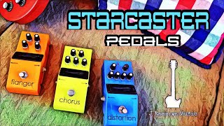 Video thumbnail for Starcaster Pedals : (Flanger, Chorus, & Distortion )   #JohnnyGuitarist #starcaster  #pedalreview by Johnny Guitarist