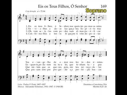 Eis os Teus Filhos, Ó Senhor | Soprano 🎹