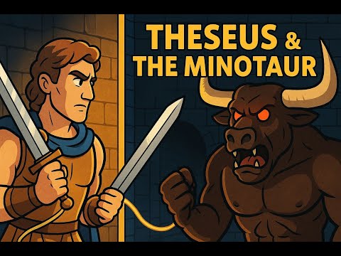 ⚔️ Theseus & The Minotaur | The Deadly Labyrinth of King Minos