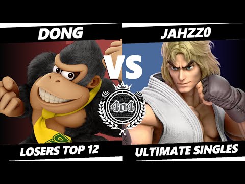 4o4 Smash Night 50 - EVC| DONG (Donkey Kong) vs APLE| Jahzz0 (Ken) - Losers Top 12