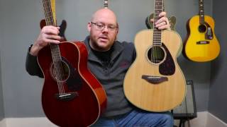 Video thumbnail for Yamaha FS830 Spruce vs FS850 Mahogany Tone Shoot Out by Alamo Music Center