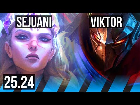 SEJUANI vs VIKTOR (MID) | KR Diamond | 25.24
