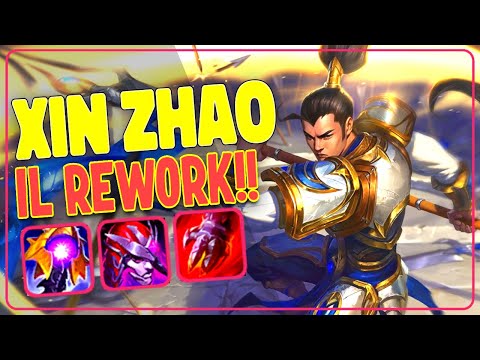 GAMEPLAY DEL REWORK DI XIN ZHAO JUNGLE IN SEASON 11 🔥😱 Xin Zhao è un bruiser Ap!!
