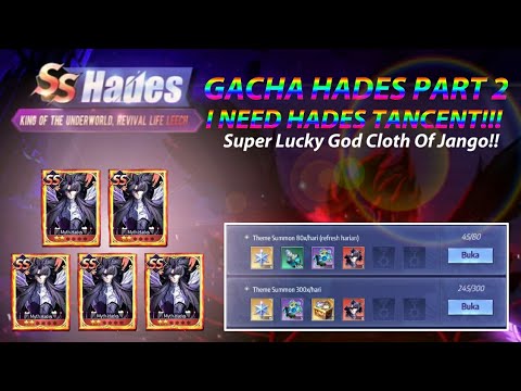 GACHA TEMA HADES PART 2 AKHIRNYA!!! l Saint Seiya Awakening