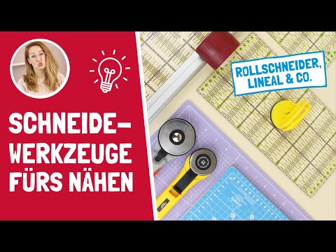 Schneidewerkzeuge fürs Nähen | Rollschneider, Schneidematte & Co.