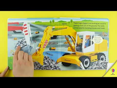 Книга Lift and Look: Diggers video 1