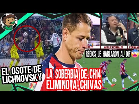 Increíble! Chícharo echó a Perder a Chivas, América FRACASA, Regios Le Hablan al DIF Por Mora, Cruda