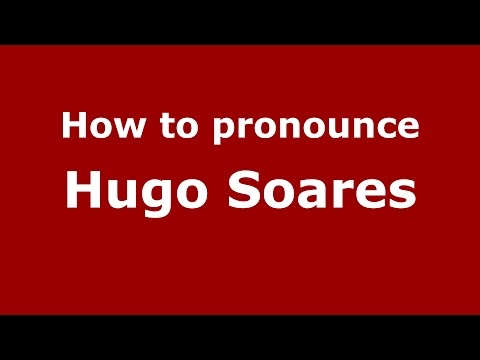 How to pronounce Hugo Soares (Spanish/Argentina) - PronounceNames.com