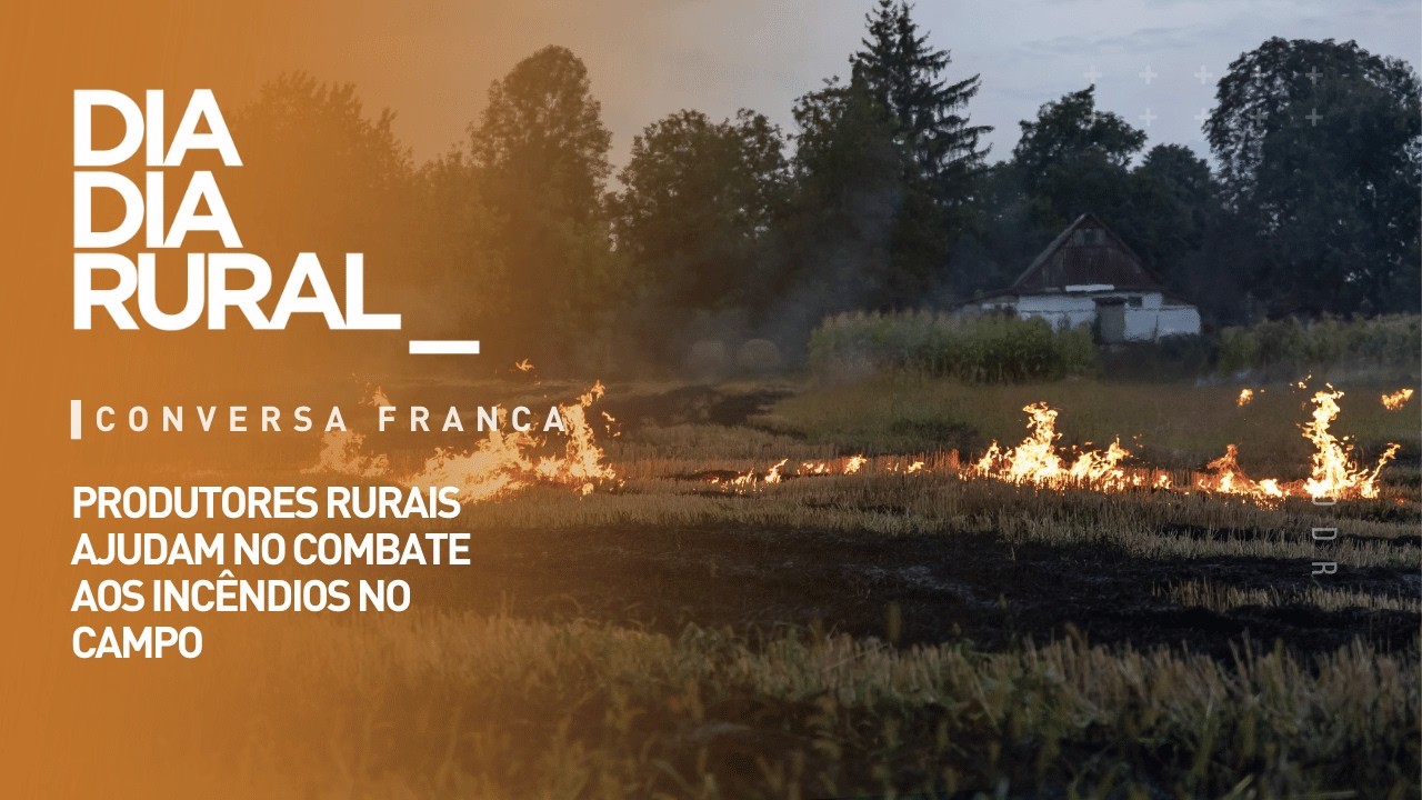 Produtores rurais ajudam no combate aos incêndios no campo